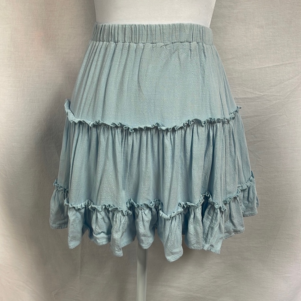 Princess Polly Ruffle Mini Skirt
